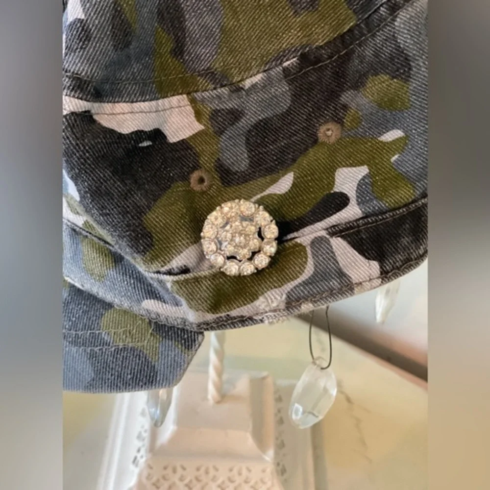 Denim Camouflage Hat